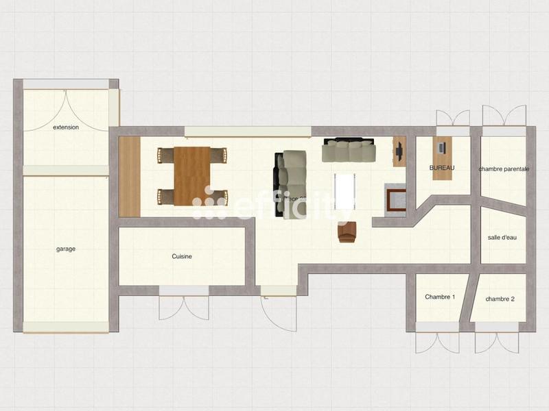 Maison - 140 m² - 6 pièces