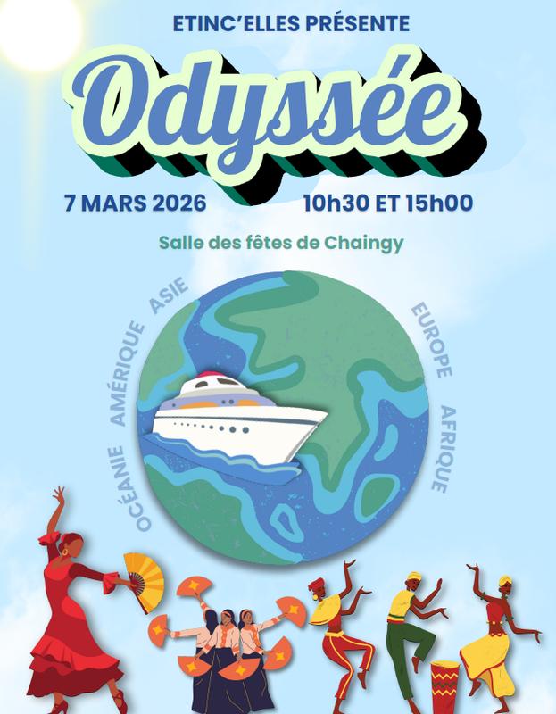 Spectacle : Odyssée, un voyage dansé autour du monde