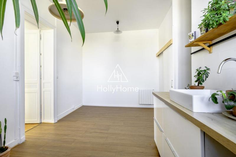 Appartement ancien - 50 m² - 2 pièces