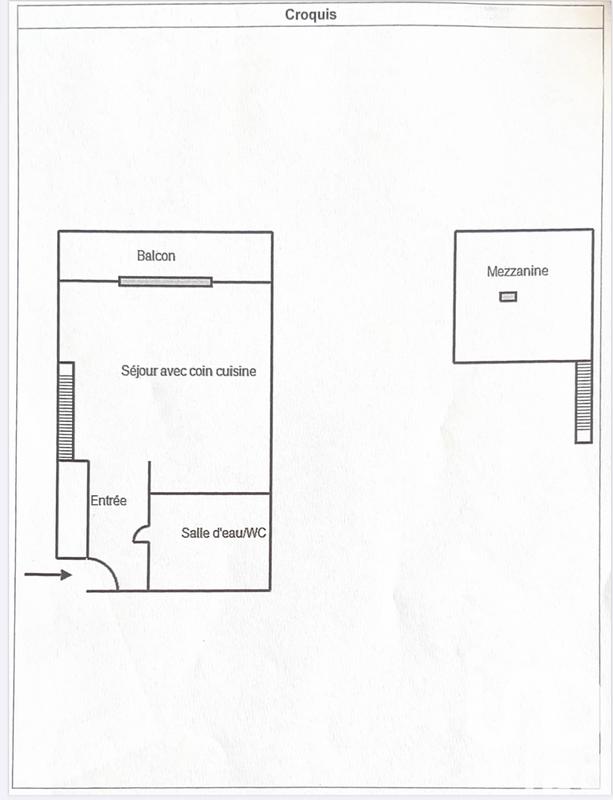 Appartement - 31 m² - 2 pièces
