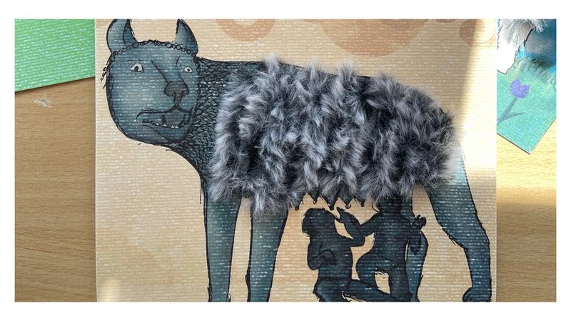 Les étonnants Patrimoine: Visite des touts petits romains