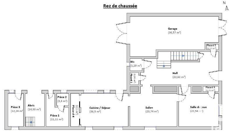 Maison - 212 m² - 7 pièces