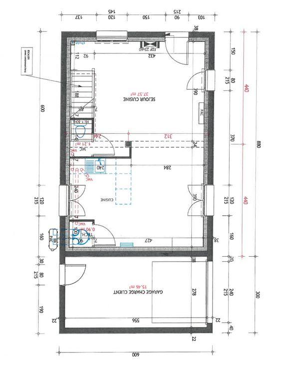 Maison - 80 m² - 5 pièces
