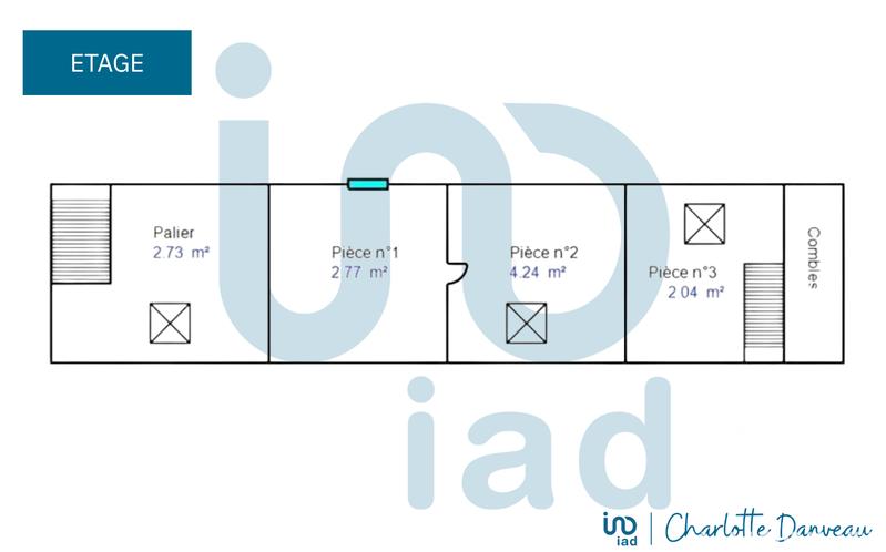 Maison - 89 m² - 3 pièces