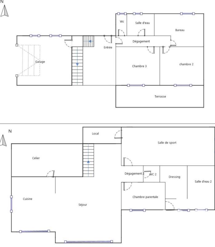 Maison - 162 m² - 6 pièces