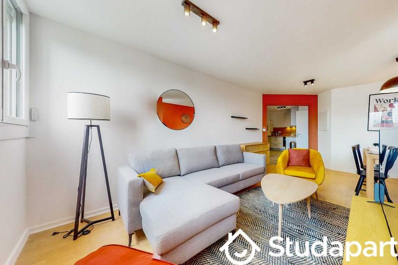 Chambre - 11 m² - 1 pièce