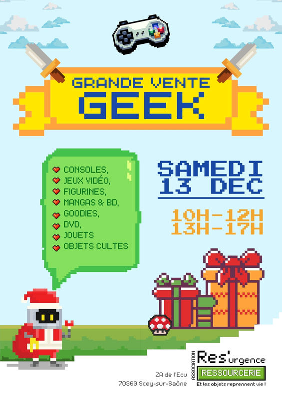 Grande vente Geek