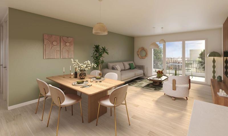 Appartement - 38 à 84 m² - 2 à 4 pièces