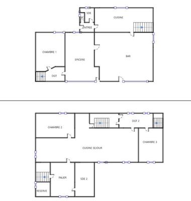 Immeuble - 211 m² - 7 pièces