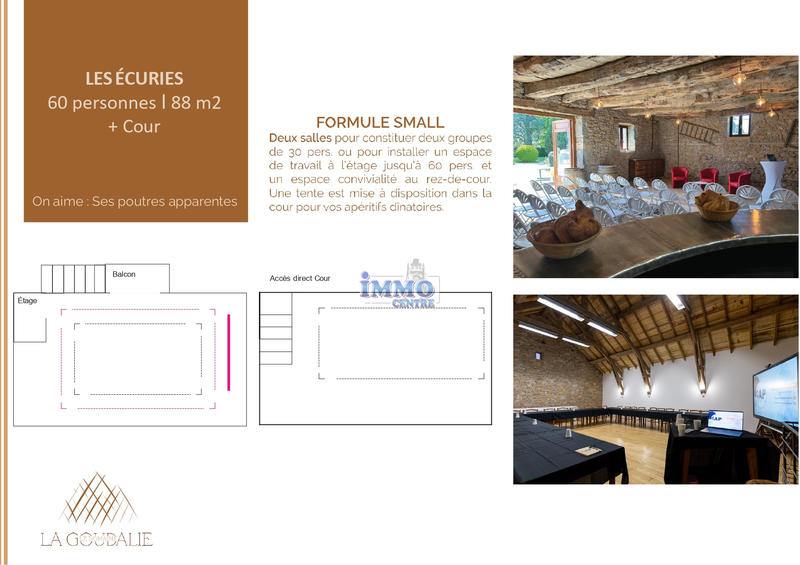 Maison - 1 100 m² - 60 pièces