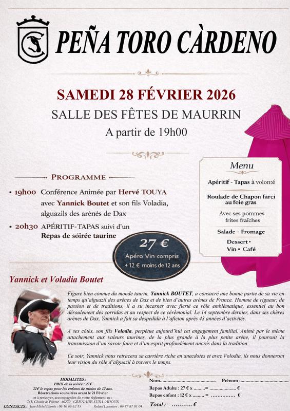 Repas pena Toro Cardeno