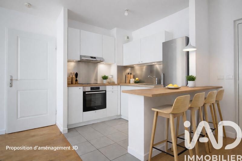 Appartement - 45 m² - 2 pièces