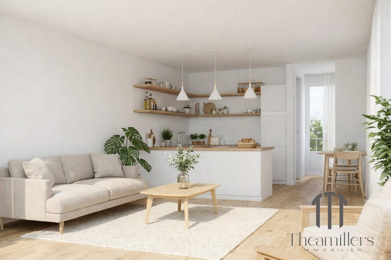 Appartement - 60 m² - 3 pièces