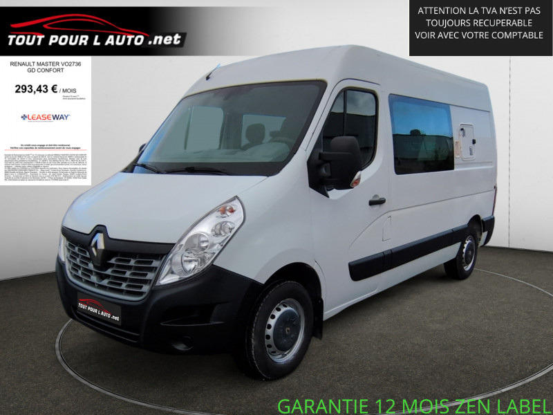 Renault Master III Fg F3500 L2h2 2.3 Dci 110ch Cabine Approfondie Grand Confort Euro6