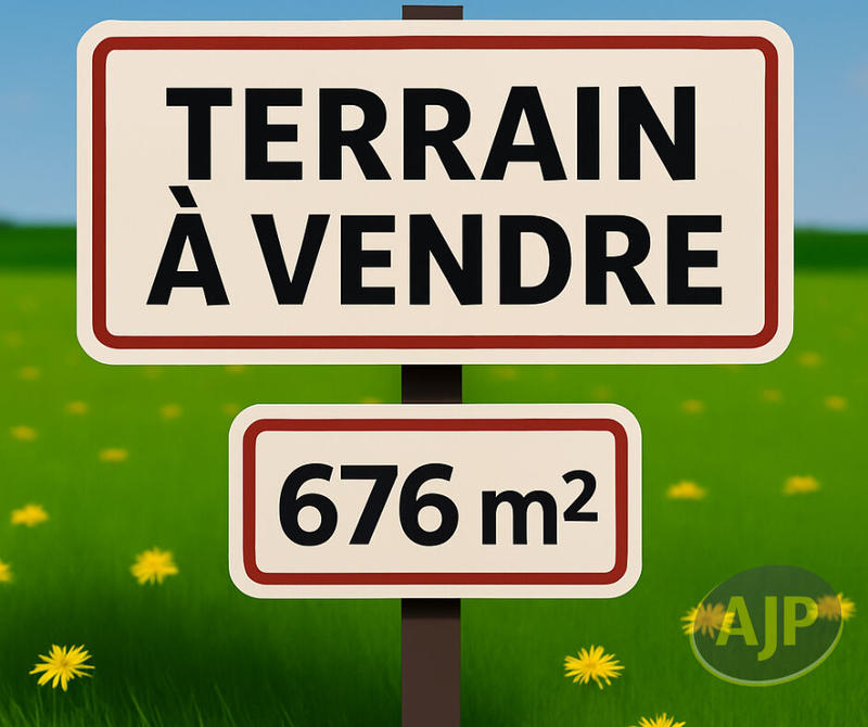 Terrain - 676 m²