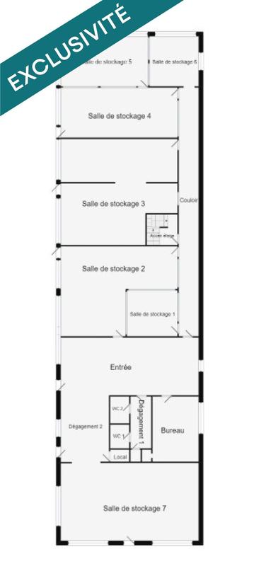 Immeuble - 530 m²
