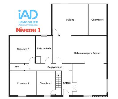 Maison - 131 m² - 5 pièces