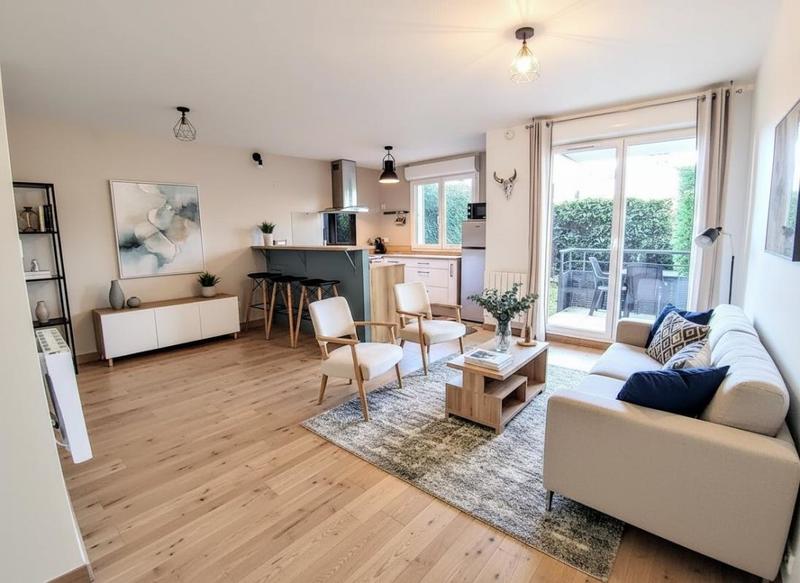 Appartement - 72 m² - 3 pièces