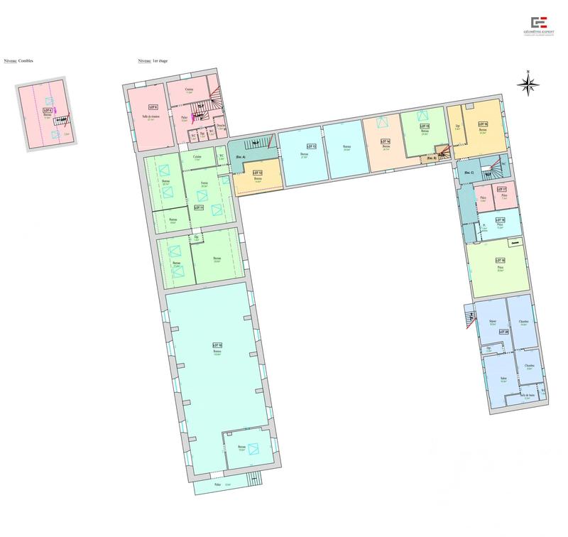 Immeuble - 1 600 m²