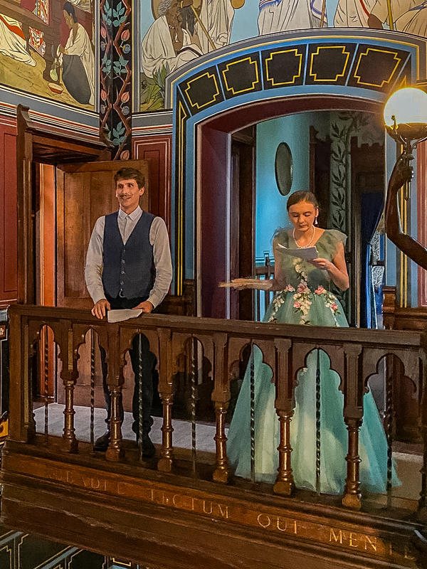 Visite &quot;costumée&quot; du Château Abbadia