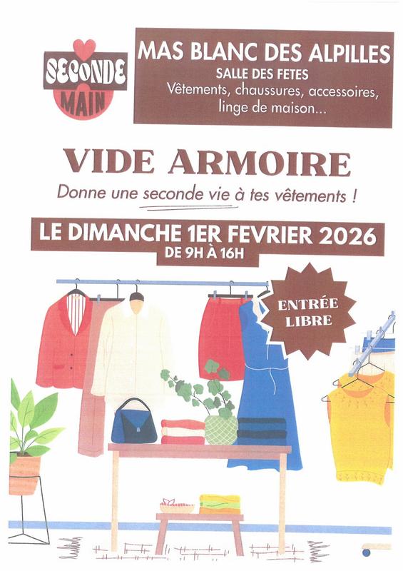 Vide armoire à Mas Blanc les Alpilles