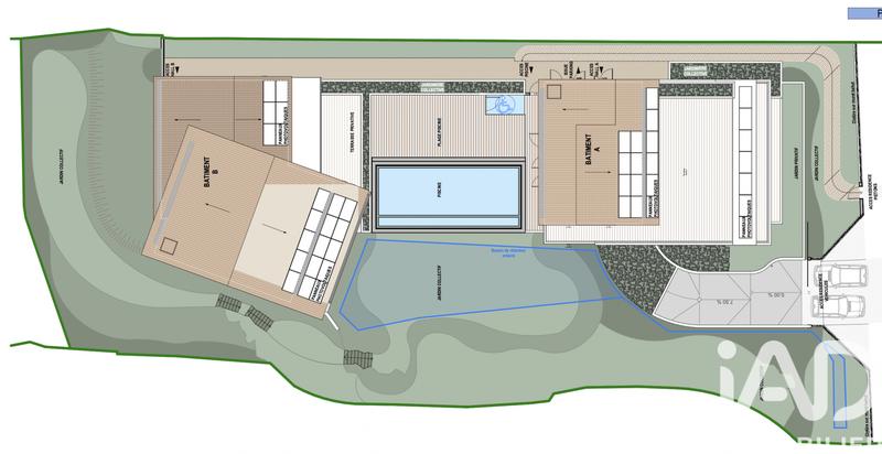 Appartement - 55 m² - 2 pièces