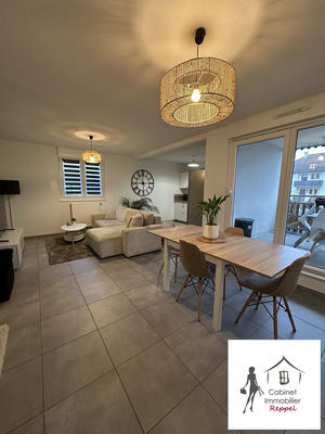 Appartement - 61 m² - 3 pièces