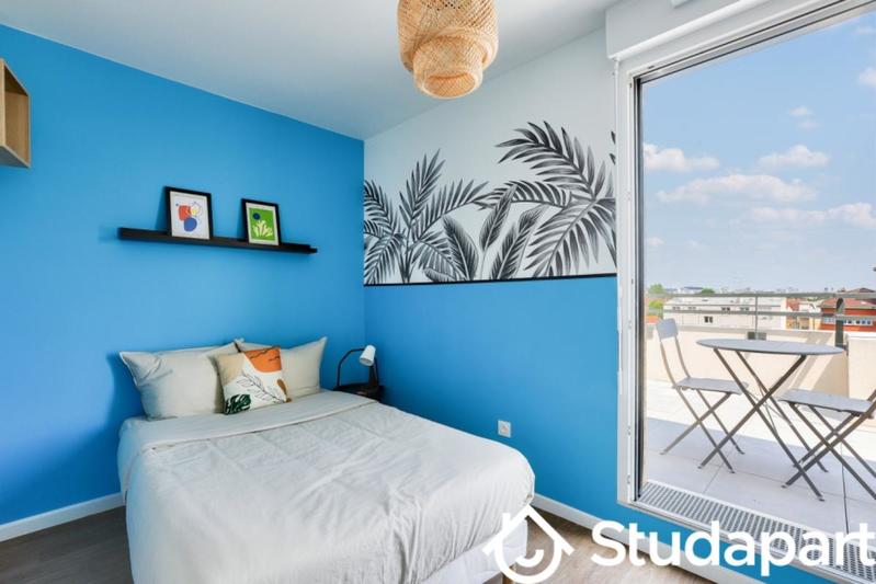 Chambre - 11 m² - 1 pièce