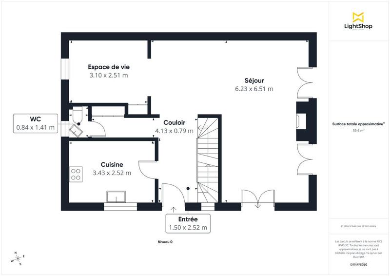 Maison - 115 m² - 5 pièces