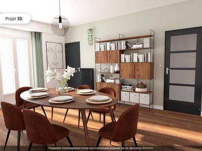 Appartement ancien - 75 m² - 4 pièces