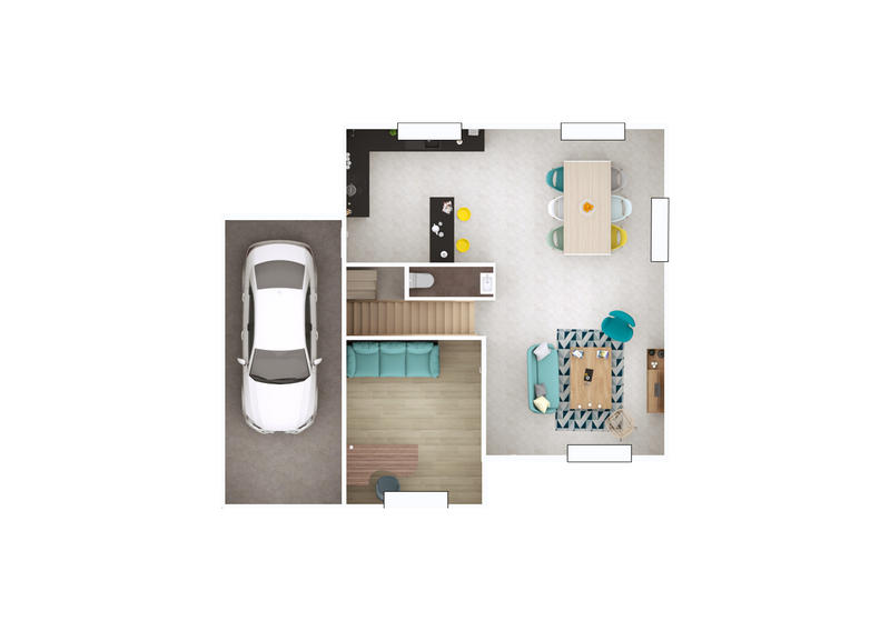 Maison - 91 m² - 5 pièces