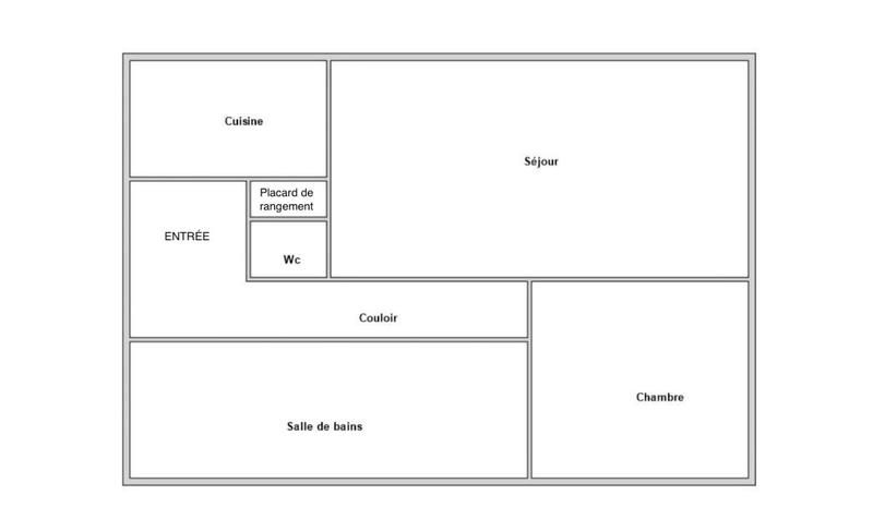 Appartement - 53 m² - 3 pièces