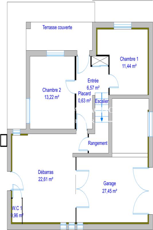 Maison - 110 m² - 6 pièces