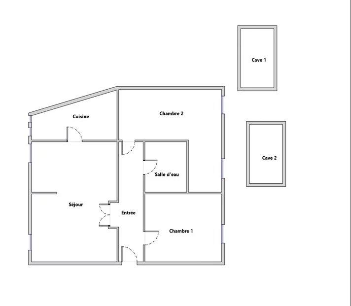 Appartement - 81 m² - 3 pièces