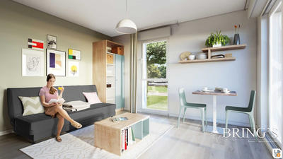 Appartement - 19 m² - 1 pièce