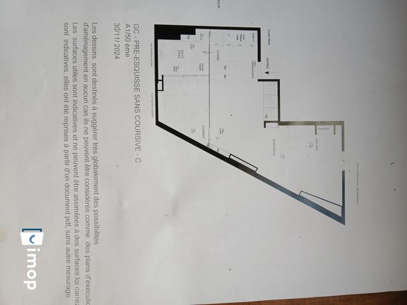 Appartement - 44 m² - 3 pièces