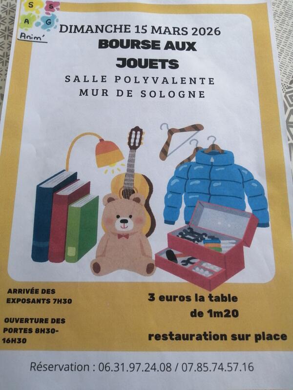 Bourse aux jouets