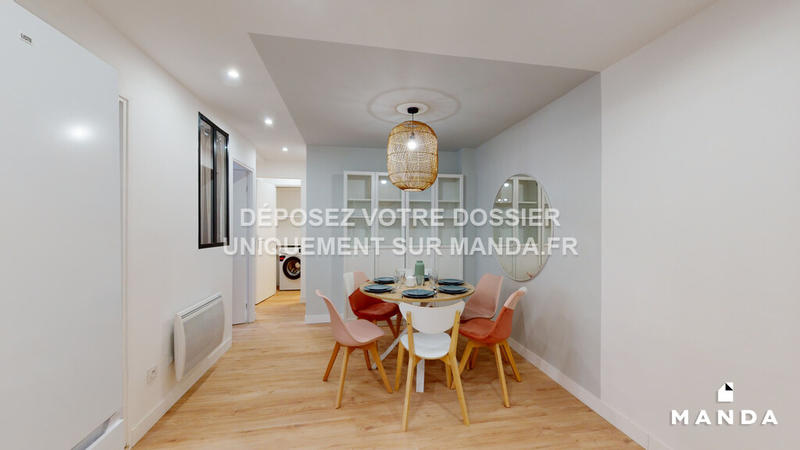 Chambre - 9 m² - 4 pièces