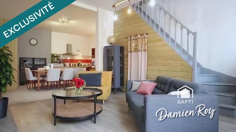 Maison de ville - 114 m² - 3 pièces