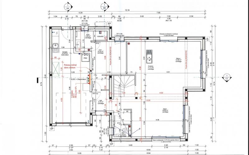 Maison - 105 m² - 5 pièces