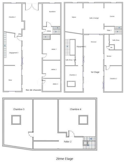 Maison - 187 m² - 9 pièces