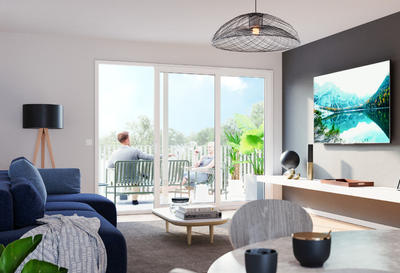 Appartement - 46 m² - 2 pièces