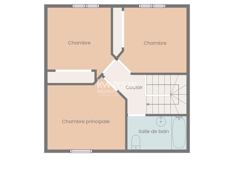 Maison - 95 m² - 5 pièces