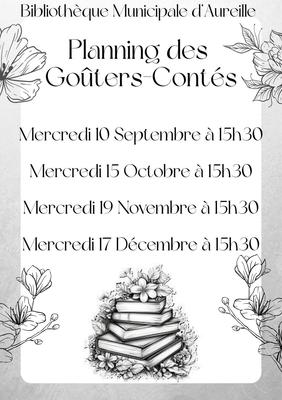 Goûter &amp; conte à la bibliothèque d'Aureille