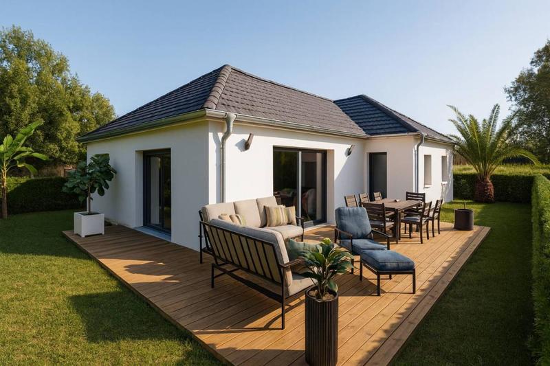 Maison - 99 m² - 5 pièces