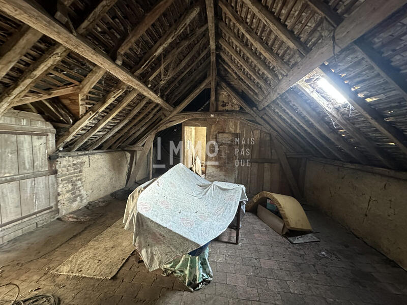 Maison ancienne - 45 m² - 3 pièces