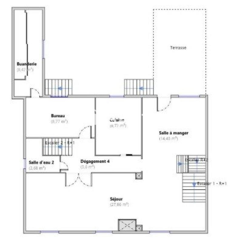 Maison - 228 m² - 8 pièces