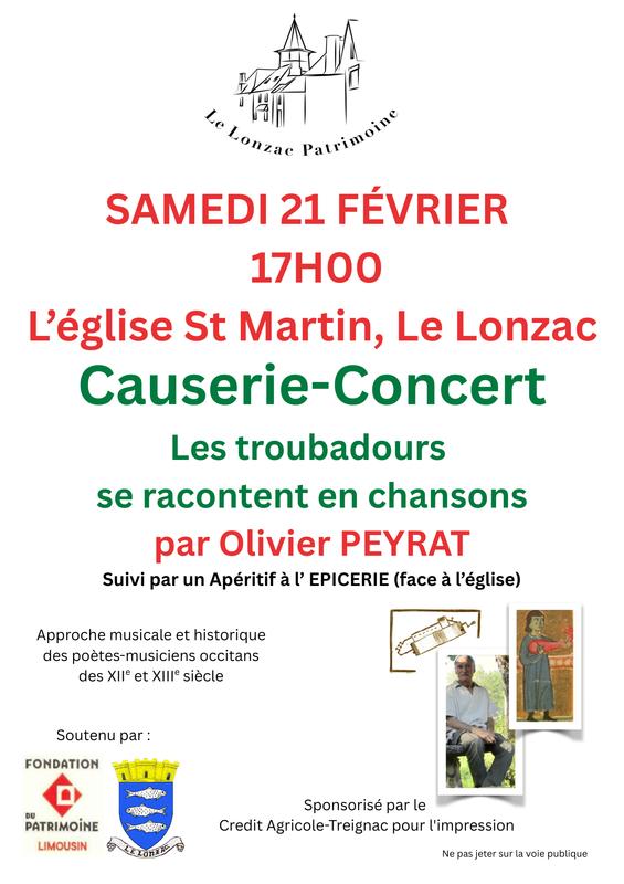 Concert sur le thème de la Lyrique Occitaine