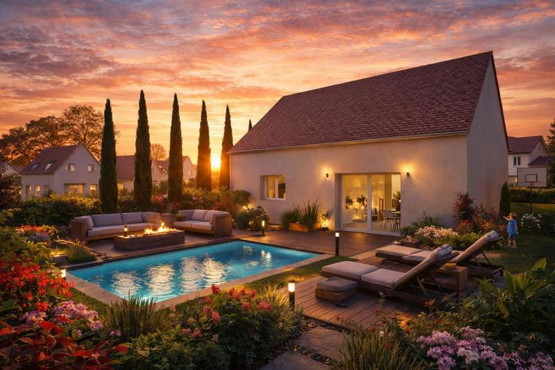 Maison - 104 m² - 5 pièces