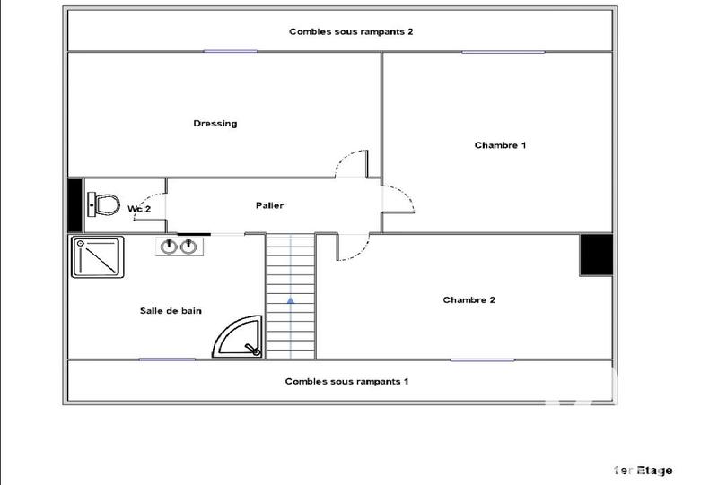 Maison - 120 m² - 5 pièces